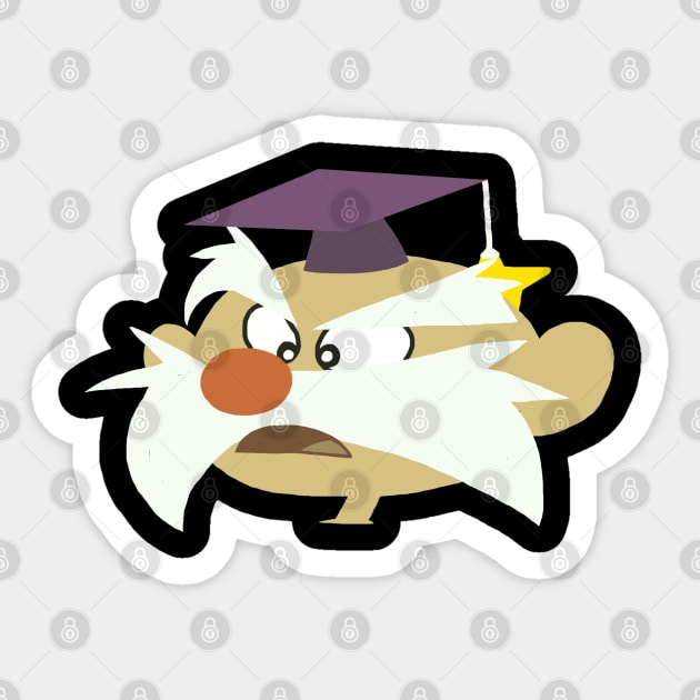 The Professor Princess Comet Sticker by ElviaMontemayor